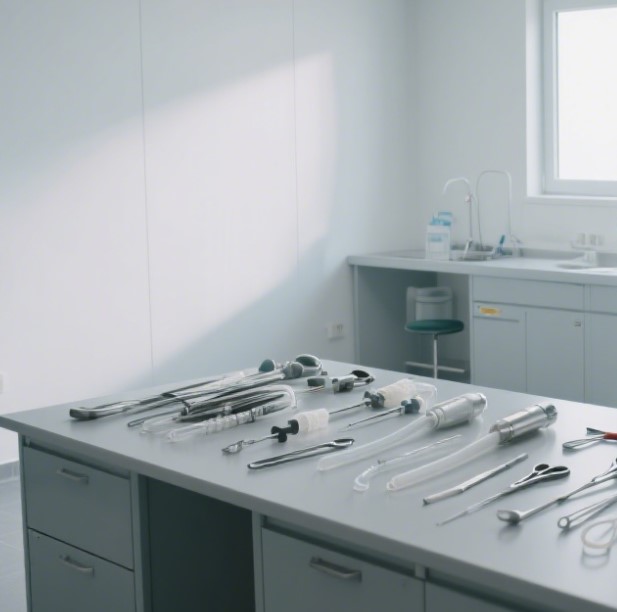 Reusable medical devices. (Generated by AI)